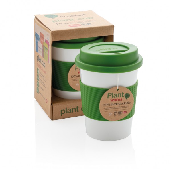 ECO PLA Kaffeebecher, grün