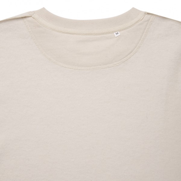 IQONIQ Kruger Relax-Rundhals-Sweater aus recycelt. Baumwolle, natural raw S