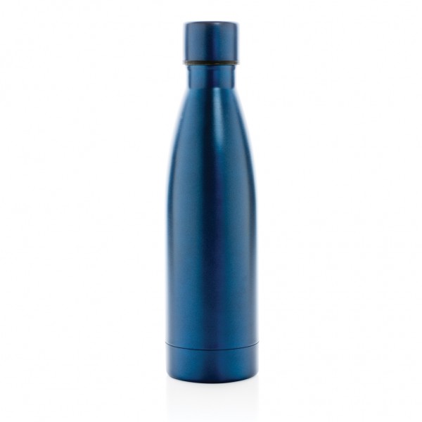 RCS recycelte Stainless Steel Solid Vakuum-Flasche, navy blau