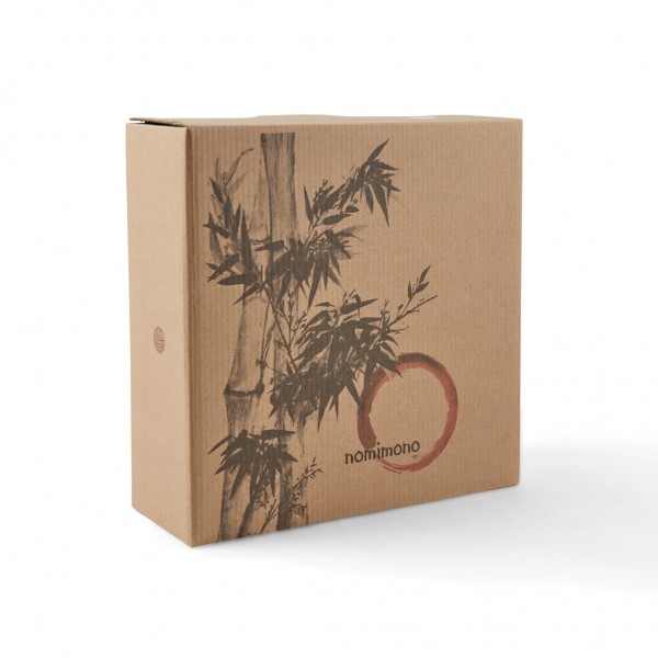 Nomimono 20cm Teller, 2er-Set, schwarz