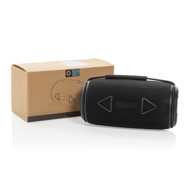 Prisma 16W IPX4 Speaker aus RCS rec. rPET, schwarz