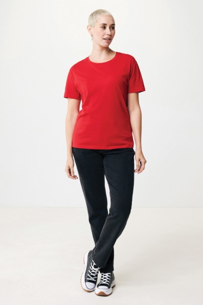 IQONIQ Yala Damen T-Shirt aus recycelter Baumwolle, rot XL