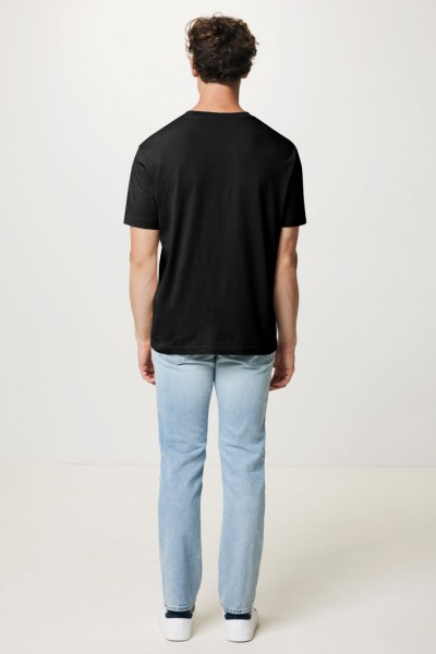 IQONIQ Teide T-Shirt aus recycelter Baumwolle, schwarz M