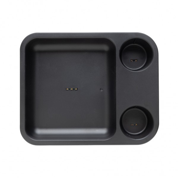 Singvibe Karaoke-Set mit Doppelmikrofon aus RCS rec. ABS, schwarz