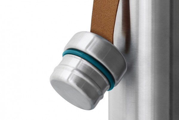 Black+Blum isolierte Wasserflasche klein, 500ml, turkis