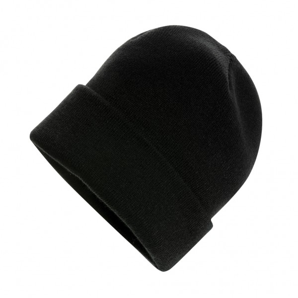 Impact Polylana® Beanie mit AWARE™ Tracer, schwarz