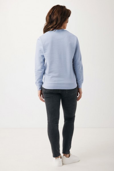 IQONIQ Etosha Lightweight Sweater aus recycelter Baumwolle, sky blue XXXL