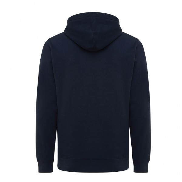 IQONIQ Yengo Hoodie mit Seitentaschen aus rec. Baumwolle, navy blau XXXL