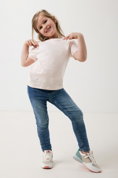 IQONIQ Koli Kids T-Shirt aus recycelter Baumwolle, cloud pink 34
