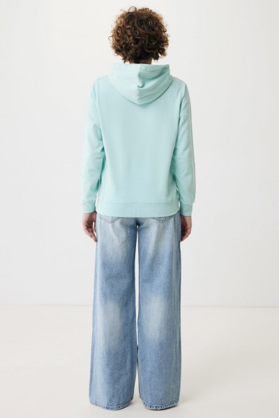 IQONIQ Yengo Hoodie mit Seitentaschen aus rec. Baumwolle, crushed mint XS