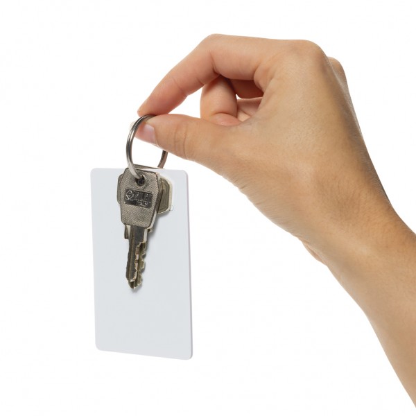 Findit Dual aufladebare RCS Ultra-Thin-Finder-Card, weiß