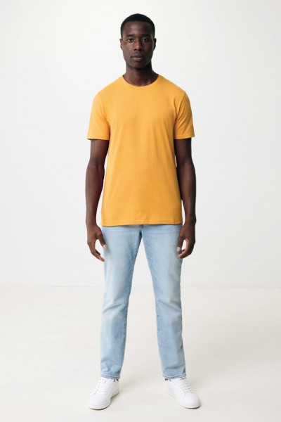 IQONIQ Bryce T-Shirt aus recycelter Baumwolle, ochre yellow XL