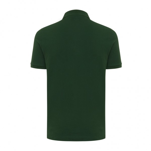 IQONIQ Yosemite Piqué-Poloshirt aus recycelter Baumwolle, forest green 4XL