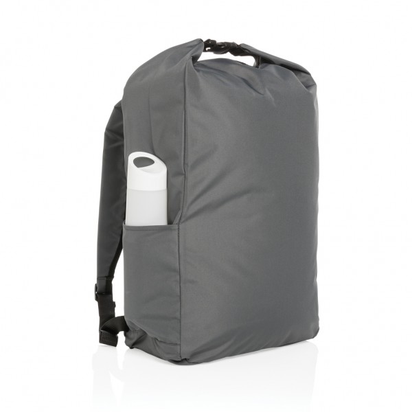 Impact AWARE™ RPET Basic Rolltop-Rucksack, anthrazit