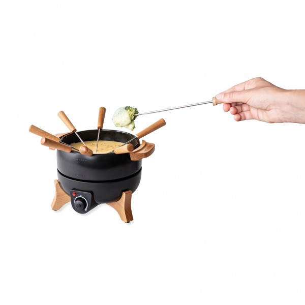 BOSKA elektrisches Party Fondue Set - 2.3L (EU Type F), schwarz