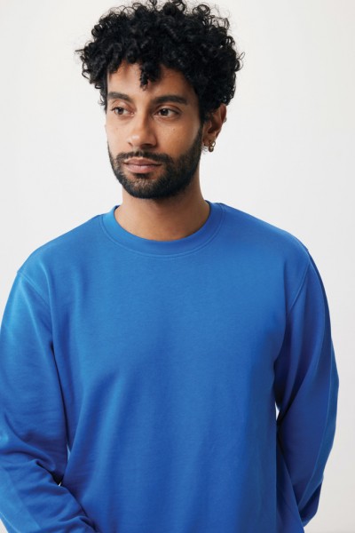 IQONIQ Etosha Lightweight Sweater aus recycelter Baumwolle, Königsblau XL