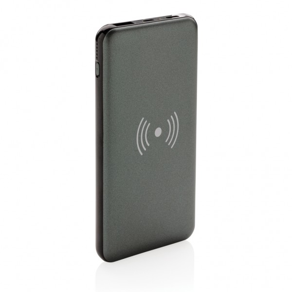 10.000 mAh FastCharging 10W Wireless Powerbank mit PD, grau