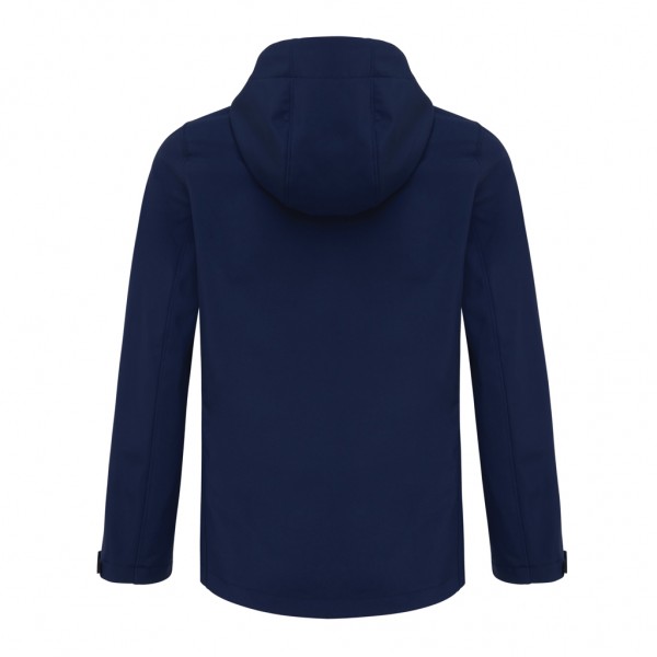 IQONIQ Makalu Damen Softshelljacke aus recyceltem Polyester, navy blau S
