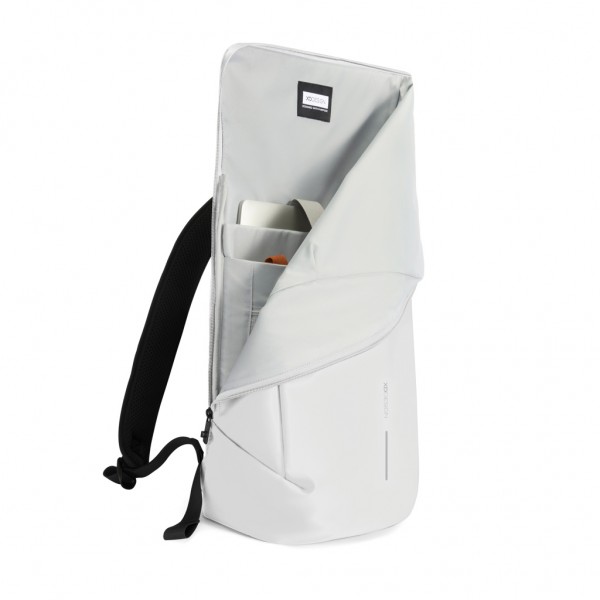Urban wasserabweisender Flap-Top Rucksack, off white