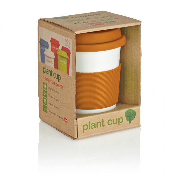 ECO PLA Kaffeebecher, orange