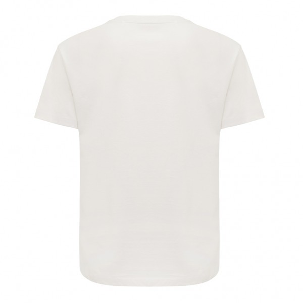 IQONIQ Yala Damen T-Shirt aus recycelter Baumwolle, ivory white XXS