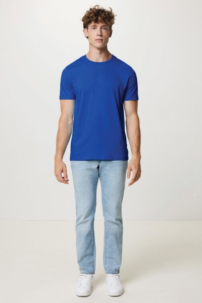 IQONIQ Bryce T-Shirt aus recycelter Baumwolle, Königsblau XL