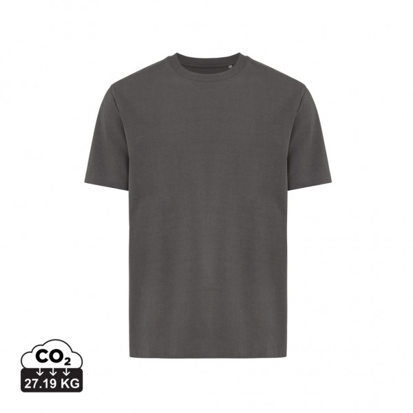 IQONIQ Nikko Heavyweight T-Shirt aus recycelter Baumwolle, anthrazit M