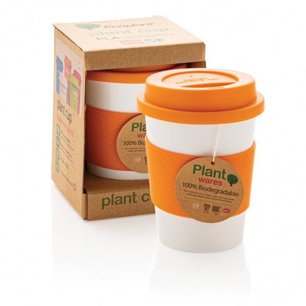 ECO PLA Kaffeebecher, orange