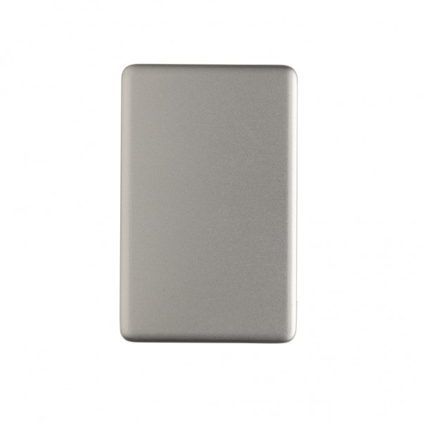 Orion 5.000mAh 5W magnetische Powerbank aus RCS rec. Alu, silber