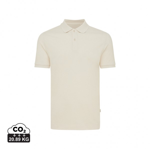 IQONIQ Yosemite Piqué-Poloshirt aus recycelter Baumwolle, natural raw L
