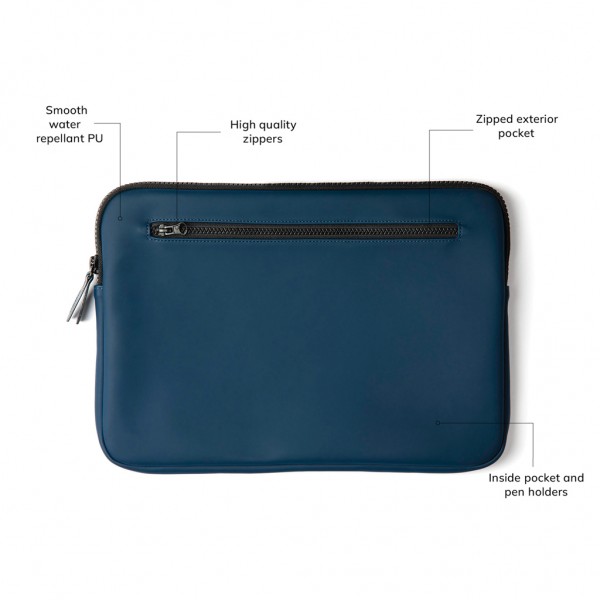 VINGA Baltimore Laptopcase 15“, navy blau