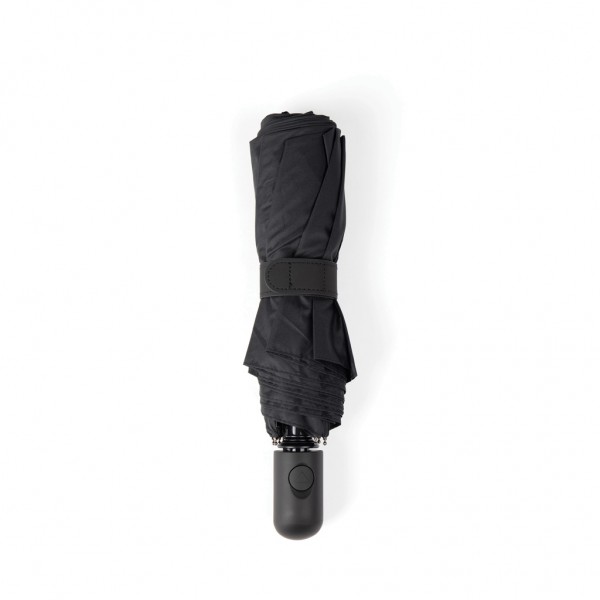 VINGA Baltimore AWARE™ RPET 21“ Regenschirm, schwarz