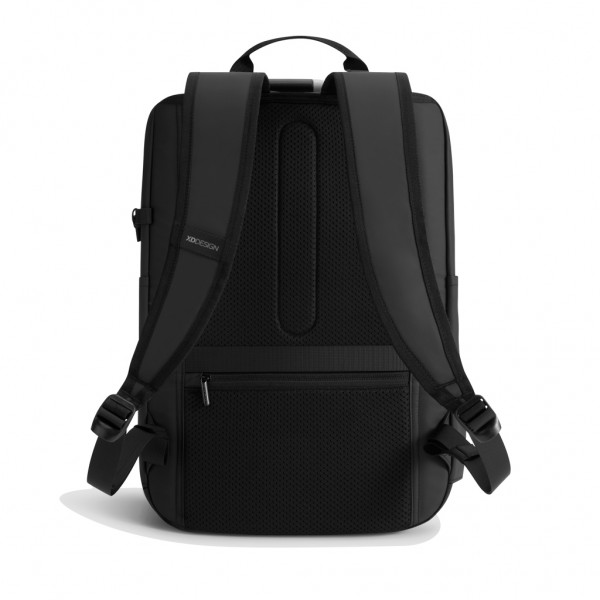 Urban wasserabweisender Anti-Diebstahl Rucksack, schwarz