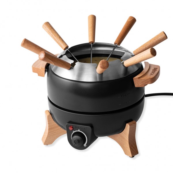 BOSKA elektrisches Party Fondue Set - 2.3L (EU Type F), schwarz