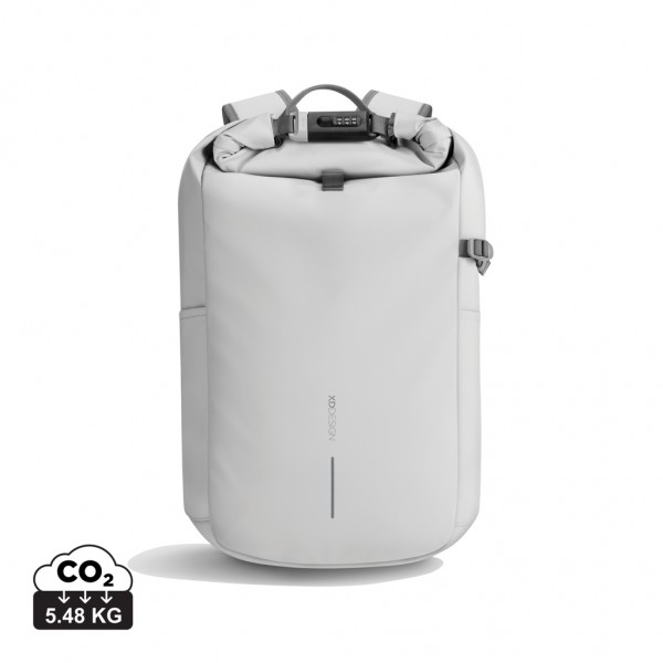 Urban wasserabweisender Anti-Diebstahl Rucksack, off white