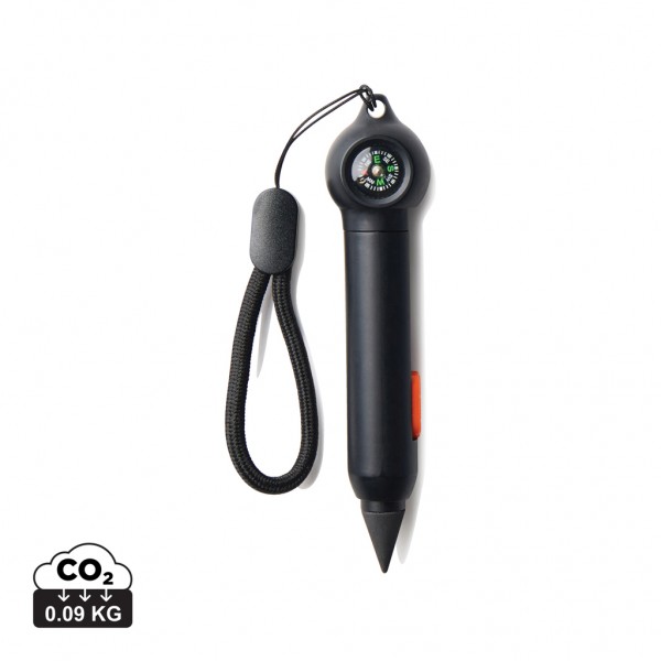 Nordic Drift Trial RCS Infinity Pocket-Pen mit Kompass, schwarz