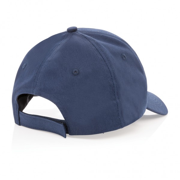Impact 6 Panel Kappe aus 190gr rCotton mit AWARE™ Tracer, navy blau