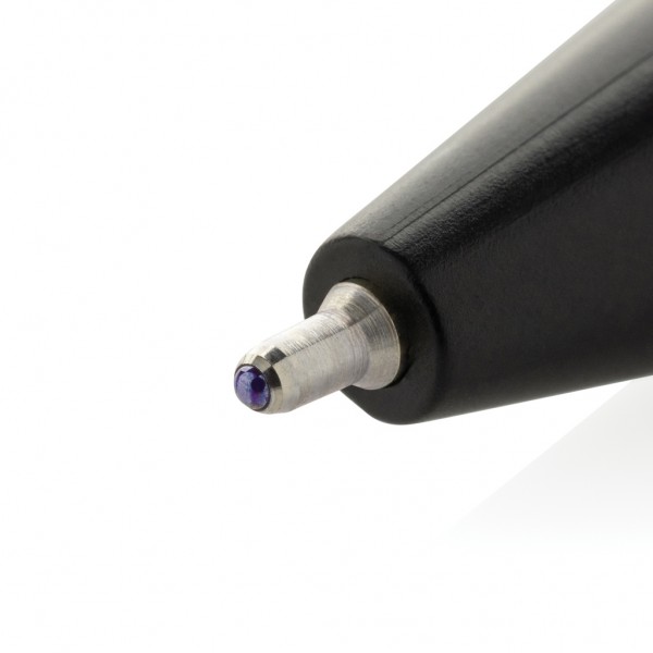 Vibe GRS-zertifizierter rABS-Stift mit Ultra-Glide-Tinte, schwarz