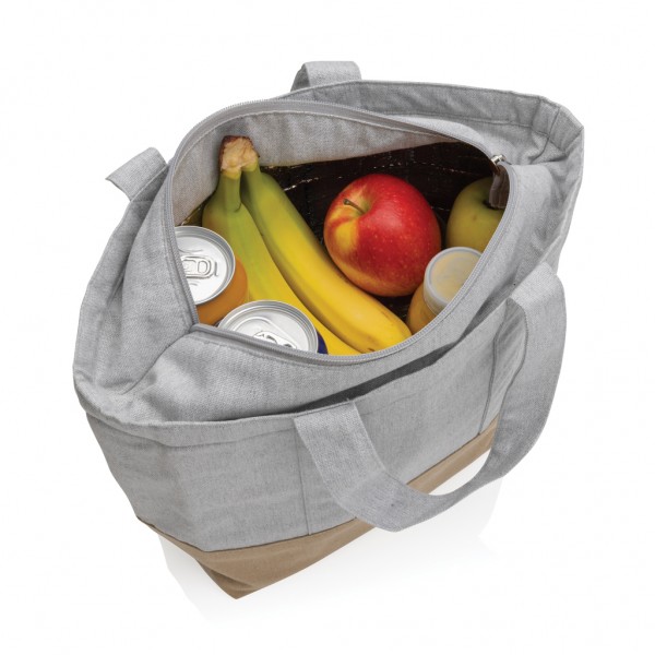 Impact Aware™ 285g/m² ungefärbte rCanvas-Kühltasche, grau