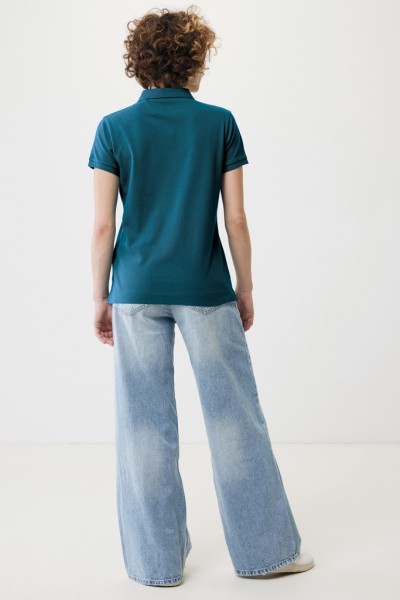 IQONIQ Yosemite Damen Piqué-Poloshirt aus rec. Baumwolle, dark teal M