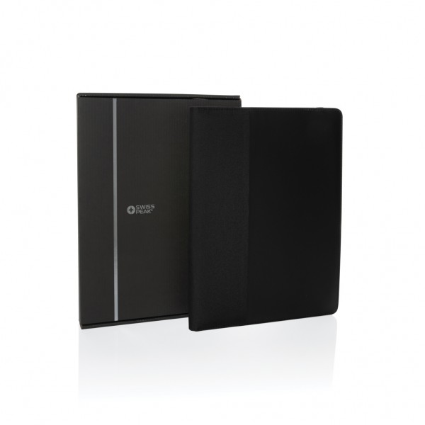 Swiss Peak Script AWARE™ A4 Portfolio, schwarz