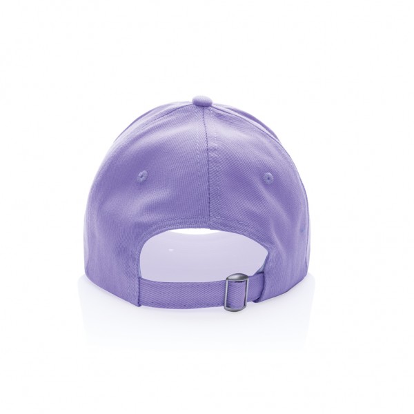 Impact 5 Panel Kappe aus 280gr rCotton mit AWARE™ Tracer, lavender