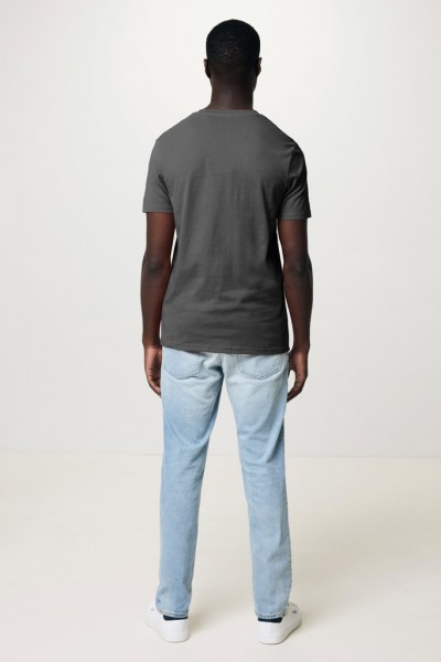 IQONIQ Bryce T-Shirt aus recycelter Baumwolle, anthrazit M