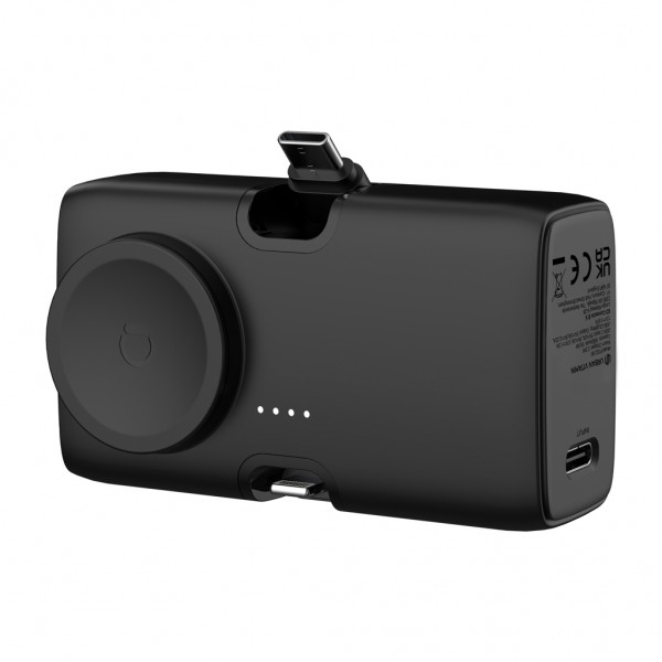 Urban Vitamin San Diego 20W PD RCS Powerbank & WatchCharger, schwarz