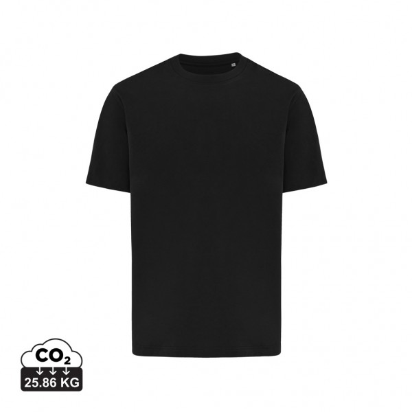 IQONIQ Nikko Heavyweight T-Shirt aus recycelter Baumwolle, schwarz XXL