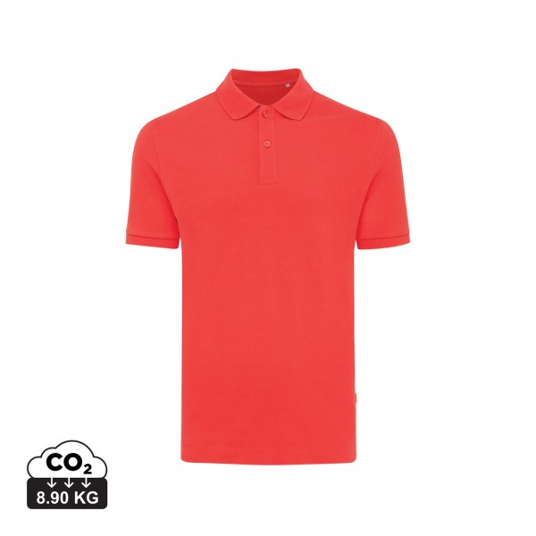 IQONIQ Yosemite Piqué-Poloshirt aus recycelter Baumwolle, luscious red XXL