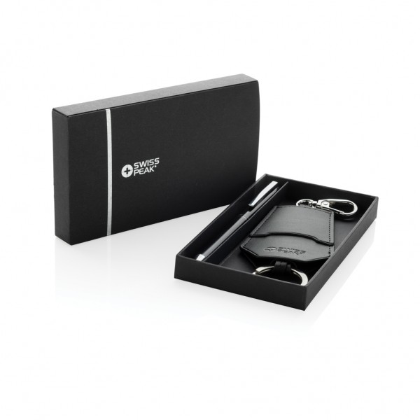 Swiss Peak Tula RCS Set aus Key-Organizer & Stifte, schwarz