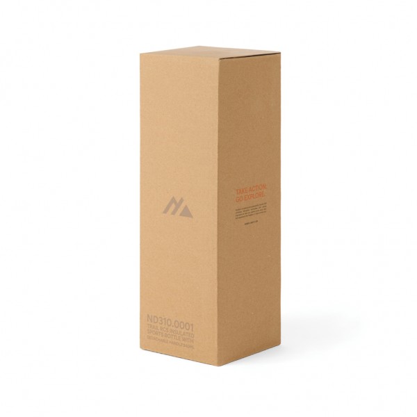 Nordic Drift trail Isolierte RCS Sportflasche 940ml, schwarz