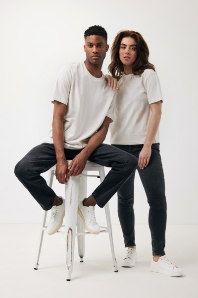 IQONIQ Teide T-Shirt aus recycelter Baumwolle, ivory white XXXL