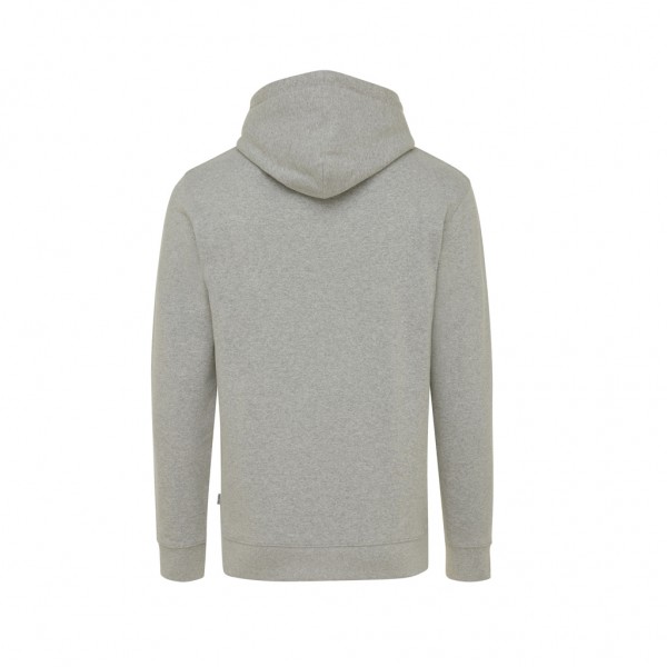IQONIQ Torres ungefärbter Hoodie aus recycelter Baumwolle, heather grey 5XL